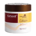 Karseell Collagen Hair Mask with Argan Oil – Deep Repair & Gloss Treatment (16.9 Fl Oz) by Sakura Blooms