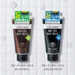 LUCIDO Speedy Color Rinse – Dark Brown Hair Color & Shine (160g)